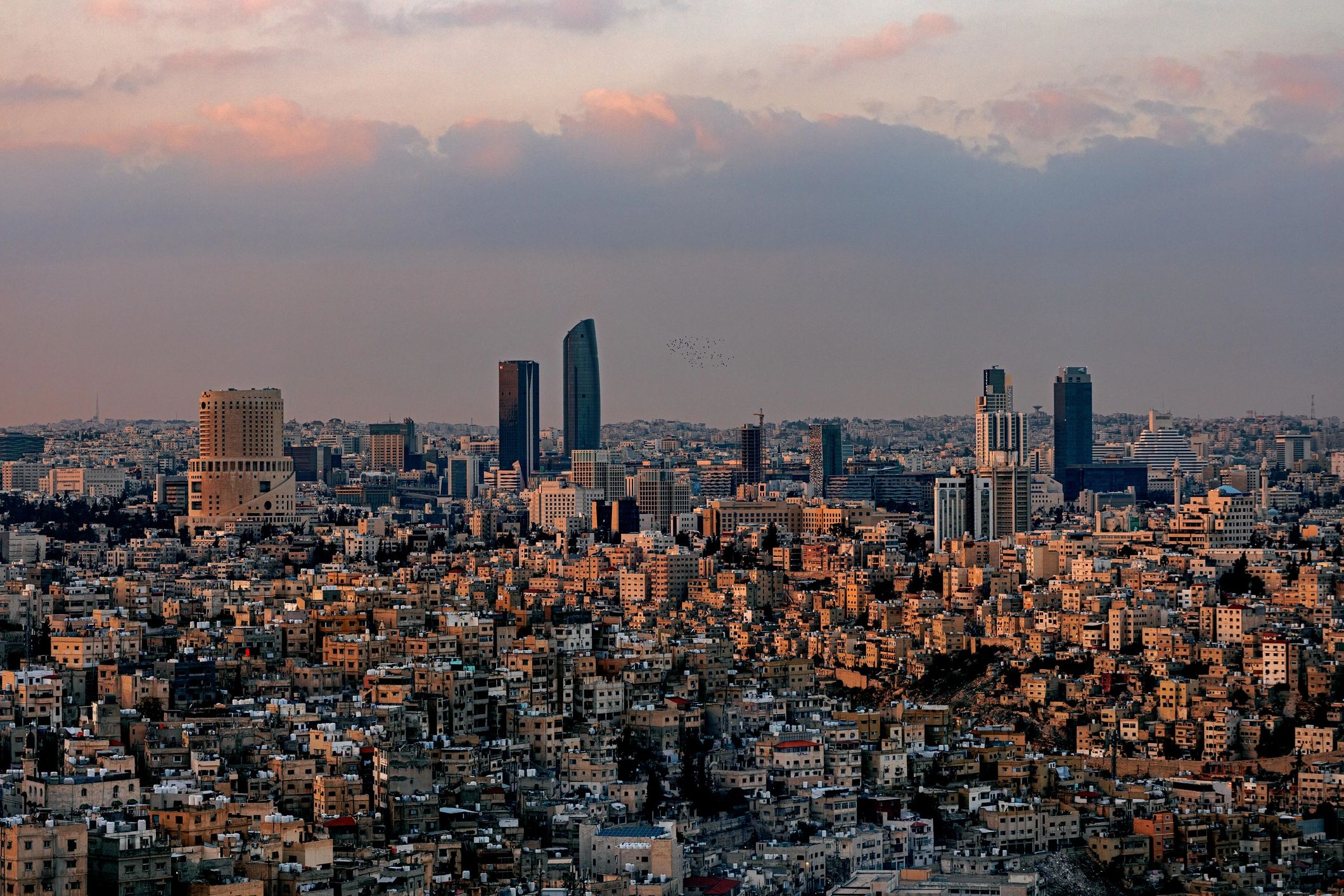modern commercial building Amman Jordan
